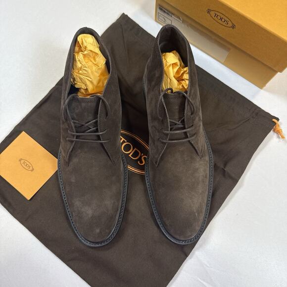Tod’s POLACCO / CHUKKA BOOT Size 7.5UK/9US New In Box MSRP $995 main image 4